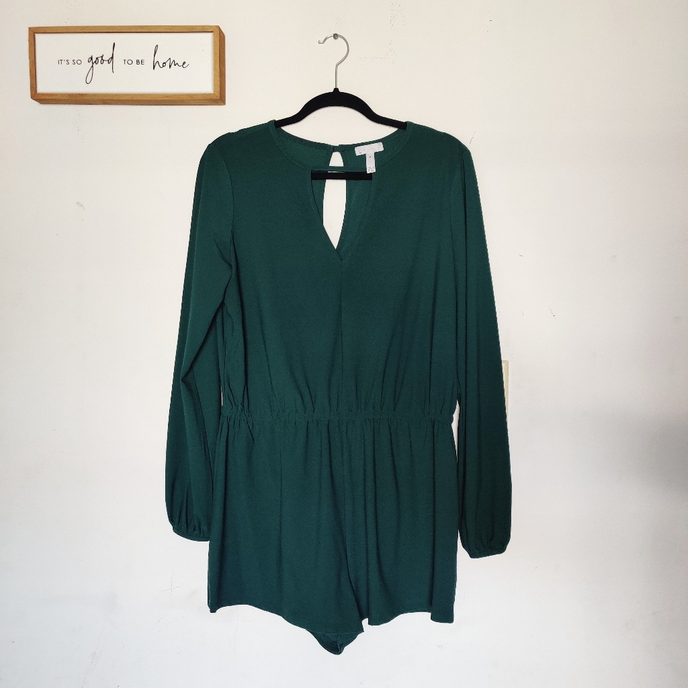 Leith long sleeve romper